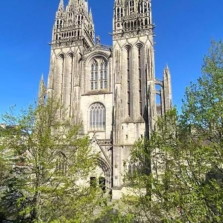 Apartamento Dans Les Airs Quimper Exterior foto