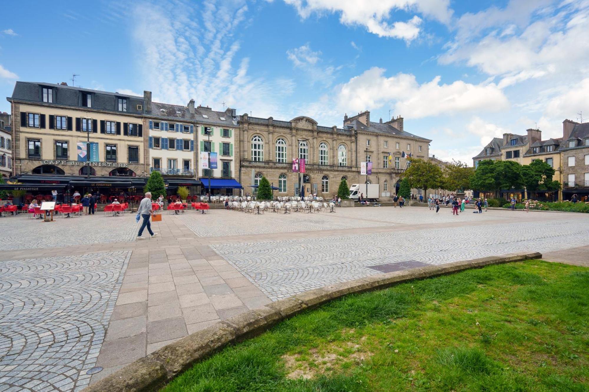 Apartamento Dans Les Airs Quimper Exterior foto