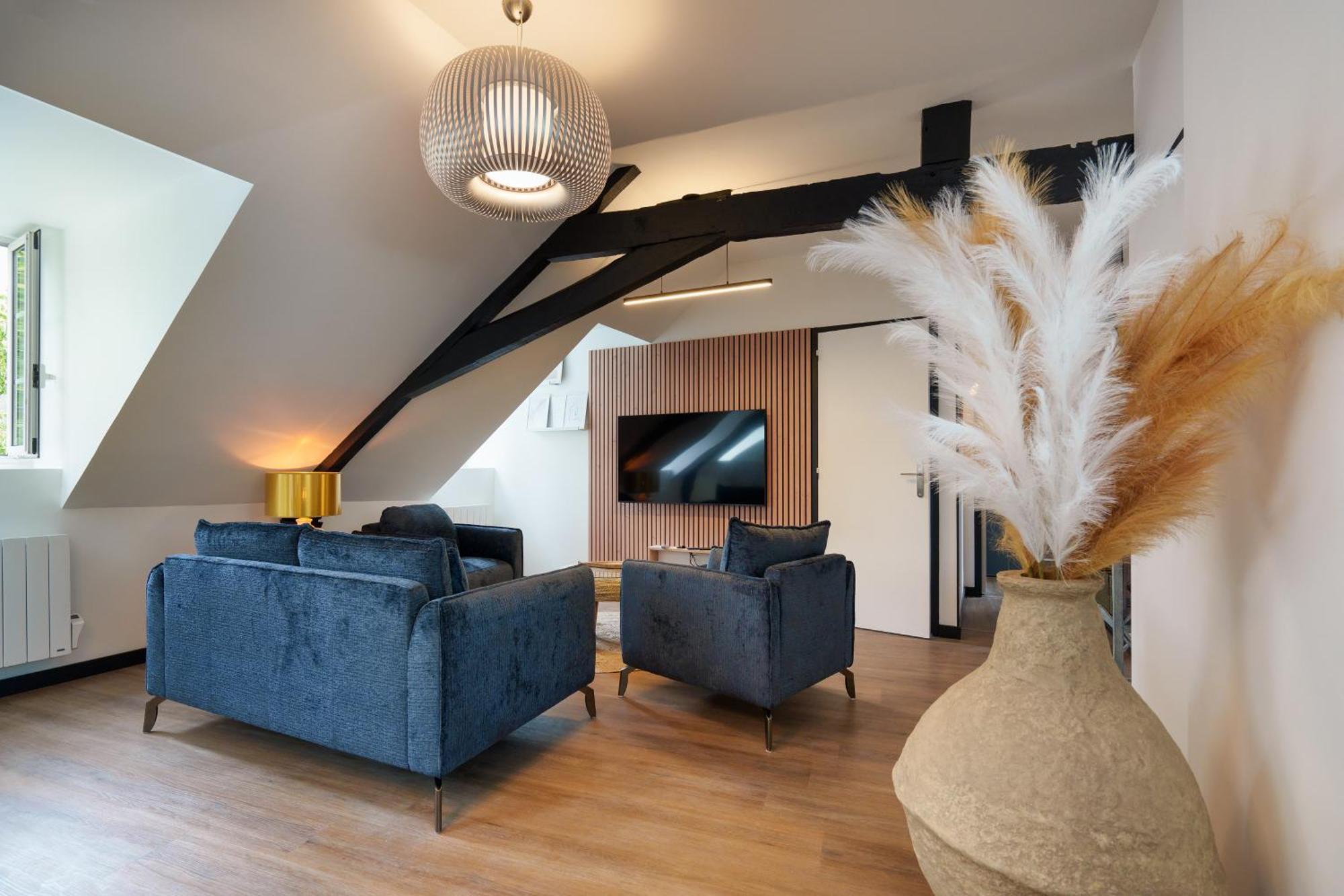 Apartamento Dans Les Airs Quimper Exterior foto