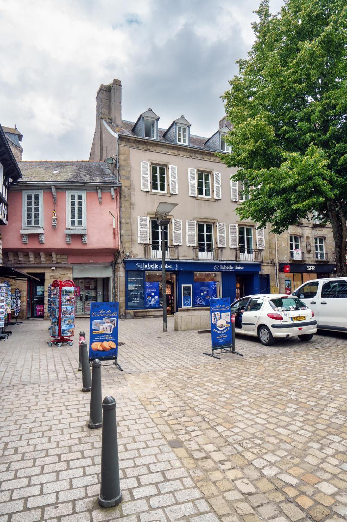 Apartamento Dans Les Airs Quimper Exterior foto